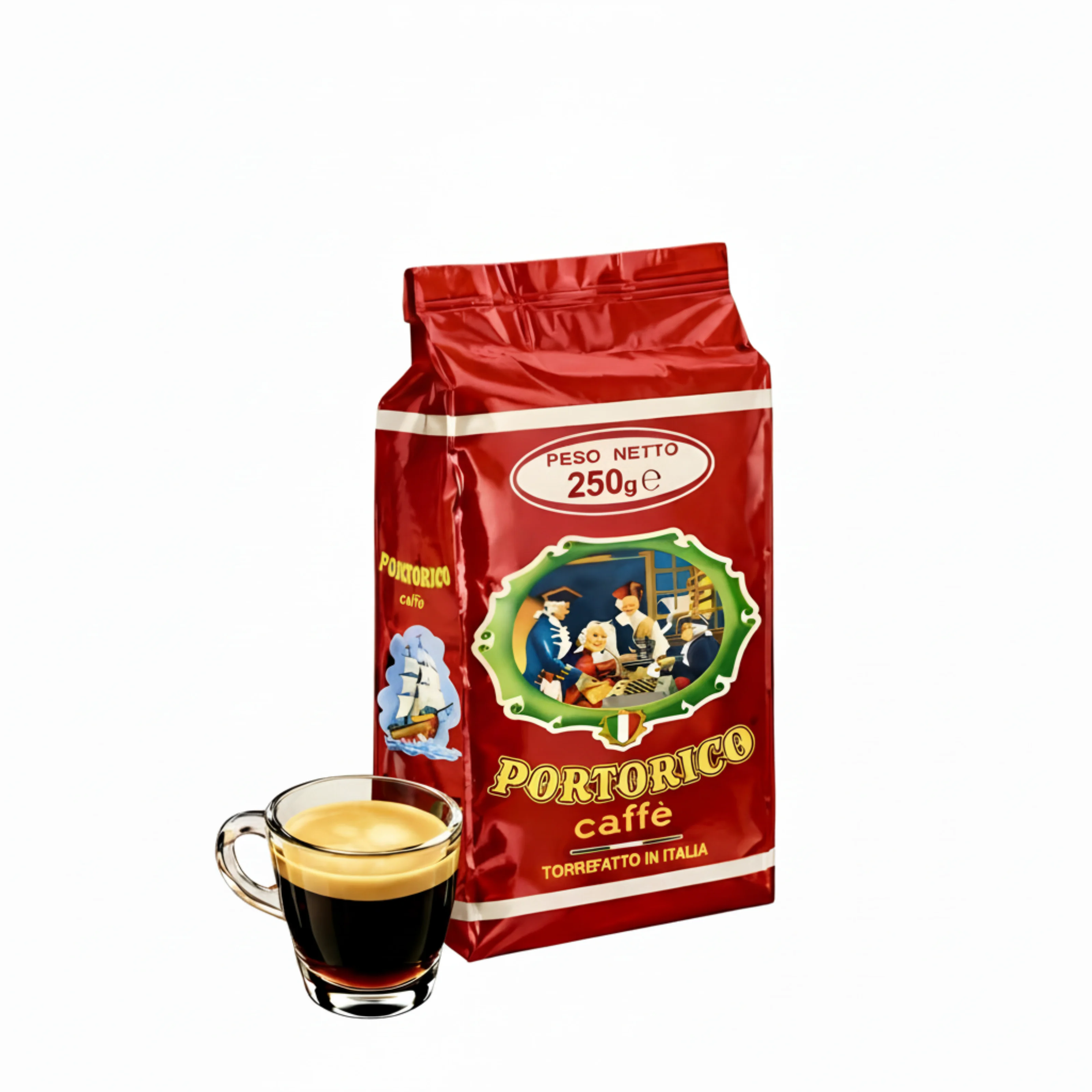 Portorico Oro Red 250г мелено кафе